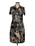 INTERMISSION Animal Print Brown Casual Dress Size 8 - photo 1