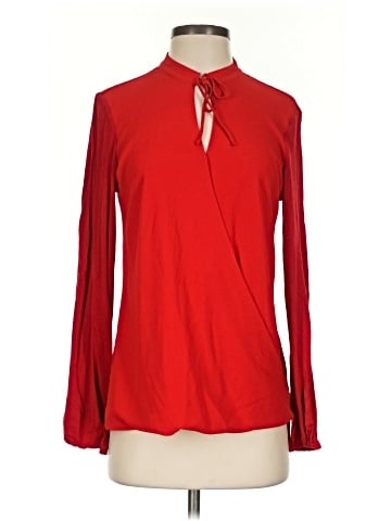 MICHAEL Michael Kors Long Sleeve Blouse (view 1)
