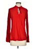 MICHAEL Michael Kors Red Long Sleeve Blouse Size S - photo 1