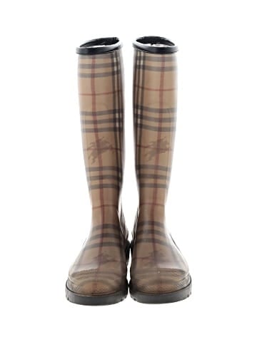Burberry Rubber Classic Check Rain Boots (view 2)