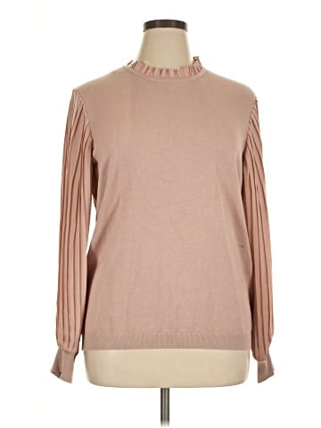 Adrianna Papell Long Sleeve Top (view 1)