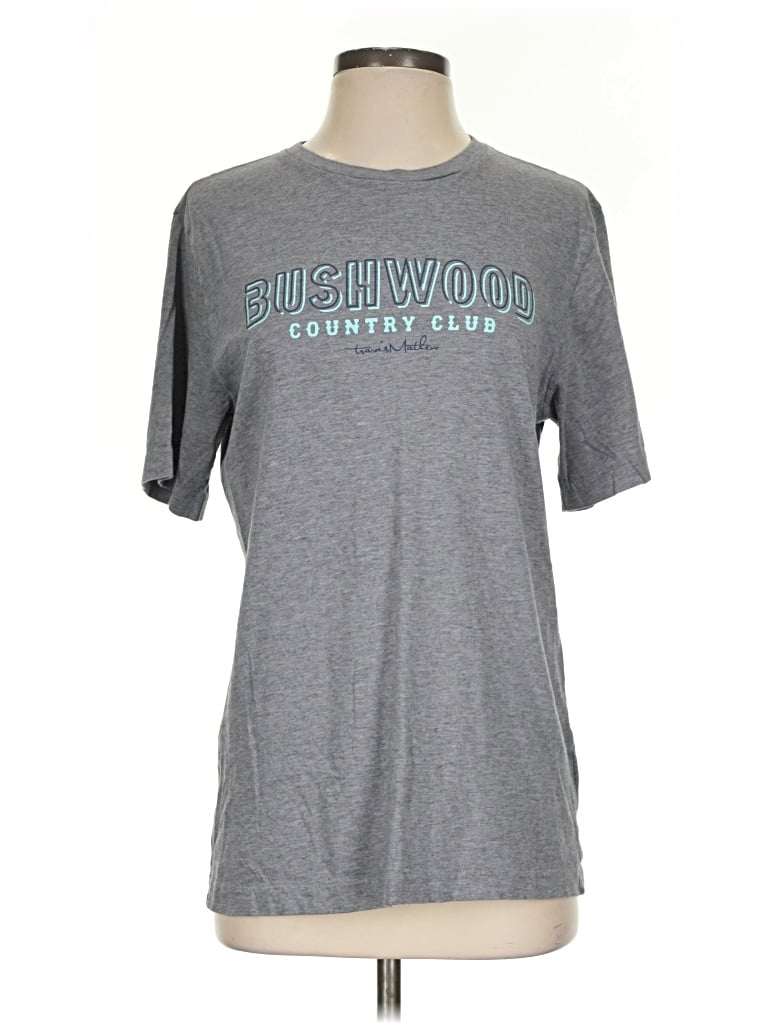 Pre-owned Travis Mathew Short Sleeve T-shirt In Gray