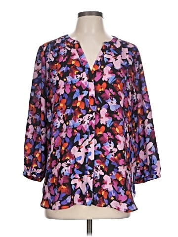 NYDJ 3/4 Sleeve Blouse (view 1)
