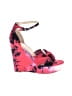 Jessica Simpson Floral Pink Wedges Size 9 - photo 1