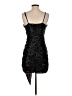 Blanc 100% Polyester Stars Black Cocktail Dress Size S (estimated) - photo 2