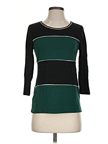 Ann Taylor 3/4 Sleeve T-Shirt (view 1)