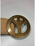 Moschino 100% Leather Tan Leather Belt Size Lg-XL (42") - photo 5
