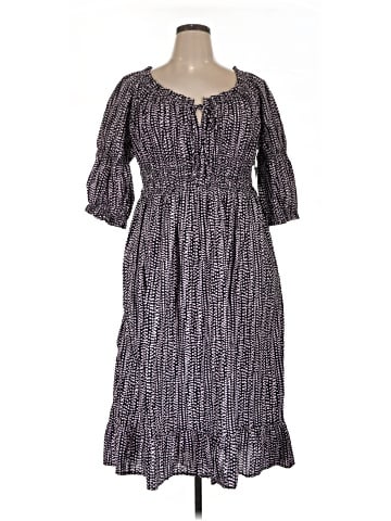 Terra & Sky Casual Dress (view 1)