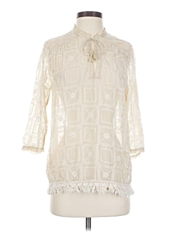 4 Love and Liberty 3/4 Sleeve Blouse (view 1)