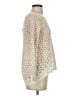 Moth 100% Cotton Polka Dots Ivory Pullover Sweater Size S - photo 4