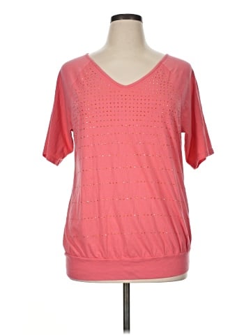 Lane Bryant Outlet Short Sleeve Top (view 1)