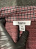 Bar III Houndstooth Burgundy Blazer Size XL - photo 6