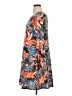 Aryeh Print Orange Casual Dress Size XL - photo 5