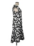 Tommy Hilfiger Floral Black Casual Dress Size 10 - photo 4