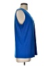 Susan Graver Blue Sleeveless Blouse Size L - photo 4