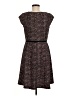 Elle Tweed Brown Casual Dress Size M - photo 2