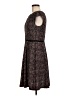 Elle Tweed Brown Casual Dress Size M - photo 5