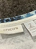 Chico's Aztec Or Tribal Print Graphic Blue Tank Top Size L - photo 7