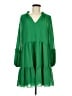 CeCe 100% Polyester Green Casual Dress Size M - photo 1