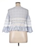 Jonathan Simkhai 100% Cotton Gray 3/4 Sleeve Top Size 1X - photo 2