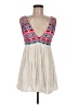 Atmosphere 100% Viscose Ivory Casual Dress Size 8 - photo 1