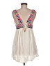 Atmosphere 100% Viscose Ivory Casual Dress Size 8 - photo 2