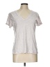 Splendid Silver Short Sleeve T-Shirt Size L - photo 1