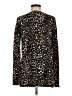MICHAEL Michael Kors Animal Print Black Cardigan Size M - photo 2