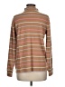 Lands' End 100% Cotton Brown Long Sleeve Turtleneck Size M - photo 2