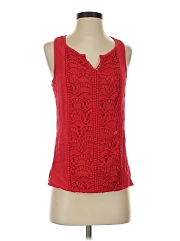Skies Are Blue Sleeveless Blouse (view 1)
