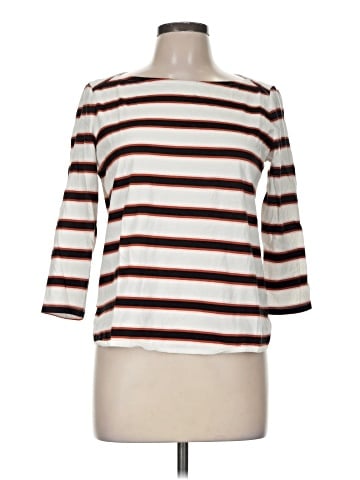 Ann Taylor Factory 3/4 Sleeve T-Shirt (view 1)