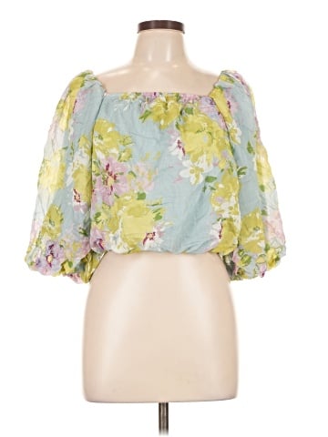 Calypso St. Barth 3/4 Sleeve Blouse (view 1)