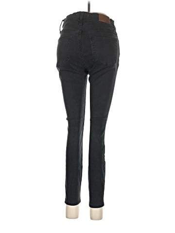 Madewell 9" Mid-Rise Skinny Jeans in Lunar Wash: TENCEL&trade; Denim Edition (view 2)