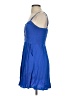 Express Solid Blue Casual Dress Size S - photo 5