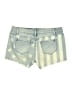 Tractr Stars Blue Denim Shorts Size 16 - photo 2