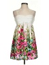 Forever 21 100% Polyester Tropical White Cocktail Dress Size S - photo 1