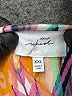 Soma Print White Orange Casual Dress Size XXL - photo 7