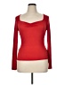 Just Fab Red Long Sleeve T-Shirt Size XL - photo 1