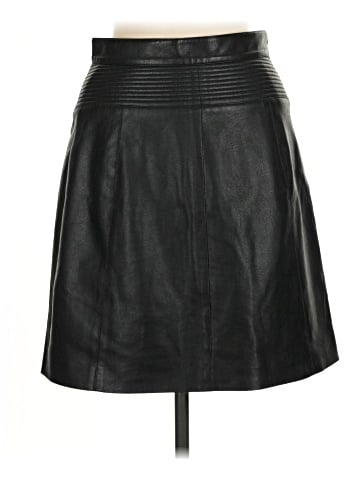 Karen Millen Faux Leather Skirt (view 2)