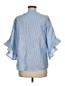 Unbranded Blue 3/4 Sleeve Blouse Size M - photo 2
