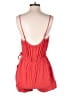 One Clothing 100% Rayon Solid Red Romper Size M - photo 2