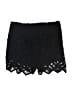 Aqua 100% Cotton Black Shorts Size M - photo 2