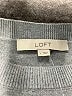 Ann Taylor LOFT Stars Gray Pullover Sweater Size L - photo 7