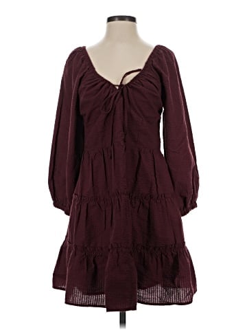 Madewell Amalia Tiered Mini Dress (view 1)