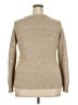 Unbranded 100% Polyester Metallic Tan Pullover Sweater Size XXL - photo 2