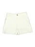 Express Solid Ivory Shorts Size 0 - photo 1