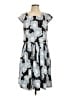Rabbit Rabbit Rabbit Designs Print Gray Casual Dress Size 12 - photo 1