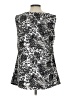 Faded Glory Silver Sleeveless Blouse Size L - photo 2
