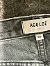 AGOLDE 100% Cotton Chevron-herringbone Gray Jeans Size 29 waist - photo 7