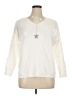 MADE IN ITALY White Pullover Sweater Size 1X (estimated) - photo 1